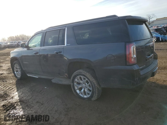 2015 GMC Yukon XL SLT with VIN 1GKS2HKC7FR533710, listed as a Copart auction lot 48336335 with 183,731 mi miles and Clean Title. Bid and sale history available at carsss.com. Image 2.