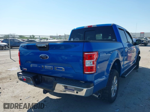 2020 Ford F-150 XL with VIN 1FTEW1C54LKD16060, listed as a IAAI auction lot 42017149 with 66,056 mi miles and . Bid and sale history available at DreamBid. Image 4.