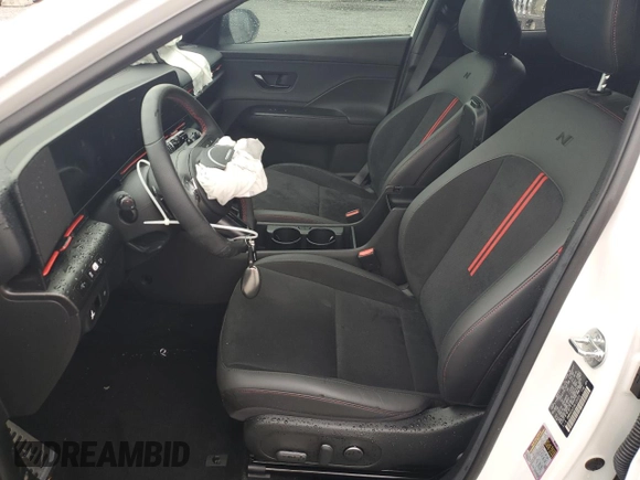 2024 Hyundai Kona N Line with VIN KM8HA3A31RU108350, listed as a Copart auction lot 62904154 with 3,912 mi miles and Salvage Title. Bid and sale history available at carsss.com. Image 7.