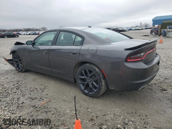 2020 Dodge Charger SXT with VIN 2C3CDXBG9LH117181, listed as a Copart auction lot 44760165 with 53,285 mi miles and Salvage Title. Bid and sale history available at carsss.com. Image 2.