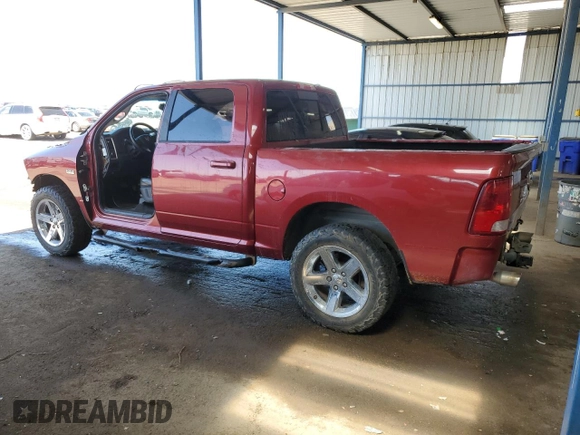 2012 Ram 1500 Sport with VIN 1C6RD7MT0CS254137, listed as a Copart auction lot 51603635 with 0 mi miles and Clean Title. Bid and sale history available at carsss.com. Image 2.