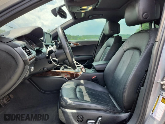 2016 Audi A6 Premium Plus with VIN WAUDFAFC9GN057816, listed as a Copart auction lot 60832495 with 111,531 mi miles and Salvage title. Bid and sale history available at DreamBid. Image 7.
