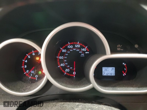 2010 Pontiac Vibe with VIN 5Y2SM6E09AZ420538, listed as a Copart auction lot 83693954 with 212,781 mi miles and Non Repairable. Bid and sale history available at carsss.com. Image 9.