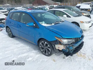 2016 Scion iM with VIN JTNKARJEXGJ503989, listed as a IAAI auction lot 41479024 with 258,815 mi miles. Bid and sale history available at carsss.com. Image 1.