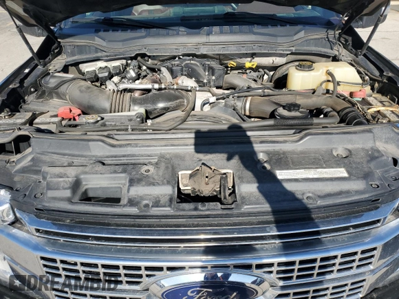 2019 Ford F-250 XL with VIN 1FT7W2BTXKEF35875, listed as a Copart auction lot 54132745 with 109,179 mi miles and Salvage title. Bid and sale history available at DreamBid. Image 11.
