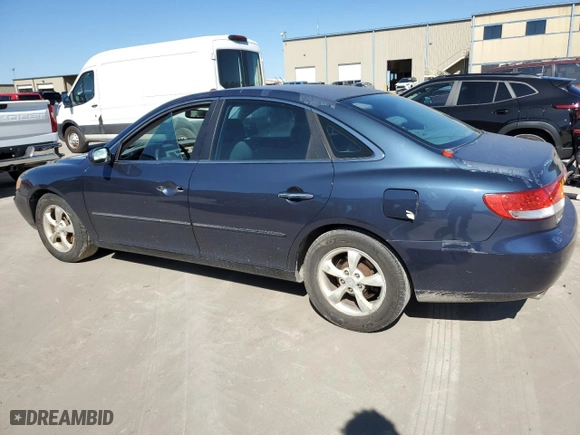 2007 Hyundai Azera SE with VIN KMHFC46F77A183675, listed as a Copart auction lot 46603685 with 159,910 mi miles and Salvage Title. Bid and sale history available at carsss.com. Image 2.