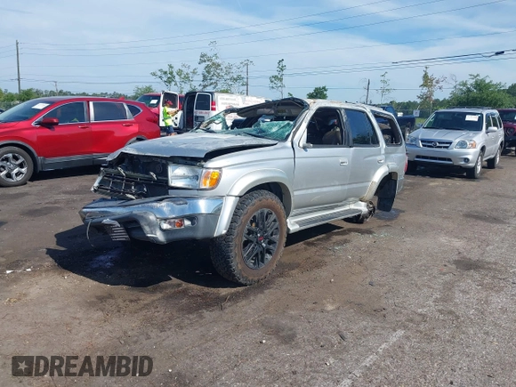 2000 Toyota 4Runner SR5 с VIN JT3HN86R2Y0320297, выставлен на аукционе IAAI как лот 42379460 с пробегом 243 377 миль миль и . История ставок и продаж доступна на DreamBid. Изображение 2.