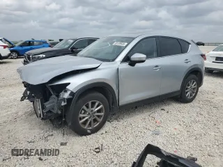 2023 Mazda CX-5 2.5 S Carbon Edition with VIN JM3KFBCM0P0258571, listed as a Copart auction lot 50120935 with 5,010 mi miles and Salvage Title. Bid and sale history available at carsss.com. Image 1.