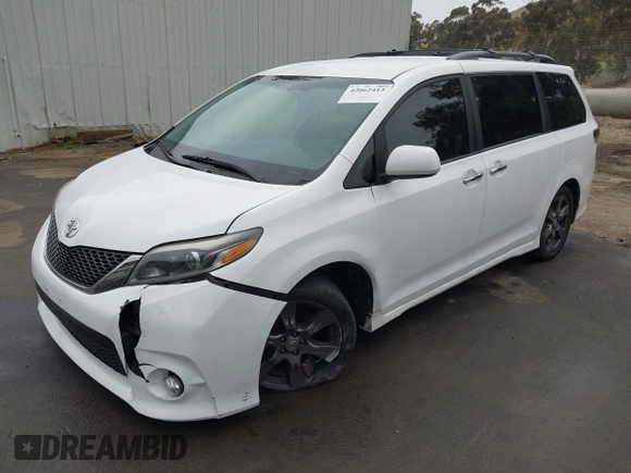 2017 Toyota Sienna SE with VIN 5TDXZ3DC8HS787136, listed as a IAAI auction lot 42062413 with 87,386 mi miles and . Bid and sale history available at DreamBid. Image 17.