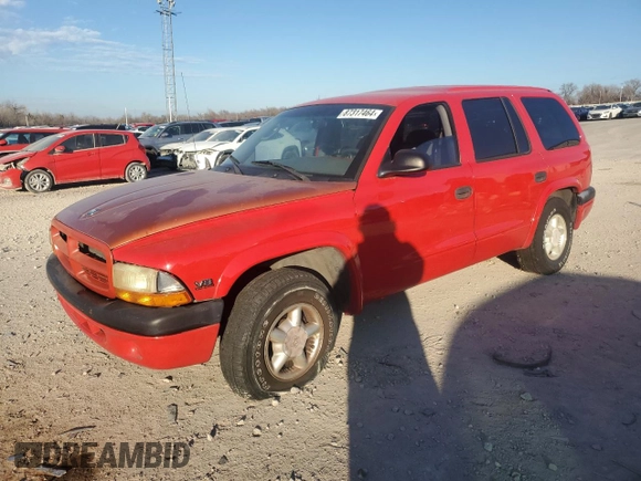 2000 Dodge Durango z VIN 1B4HR28Y1YF145875, wystawiony jako Copart lot #87317464 z przebiegiem Nie podano mil oraz Czysty tytuł • Clean title. Historia ofert i sprzedaży dostępna na DreamBid. Obrazek 1.
