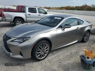 2021 Lexus RC with VIN JTHD85EC3M5006084, listed as a Copart auction lot 77759124 with 108,847 mi miles and Salvage Title. Bid and sale history available at carsss.com. Image 1.