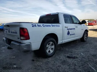 2010 Dodge Ram 1500 SLT with VIN 1D7RB1CP3AS180084, listed as a Copart auction lot 43014735 with 193,567 mi miles and Salvage Title. Bid and sale history available at carsss.com. Image 3.