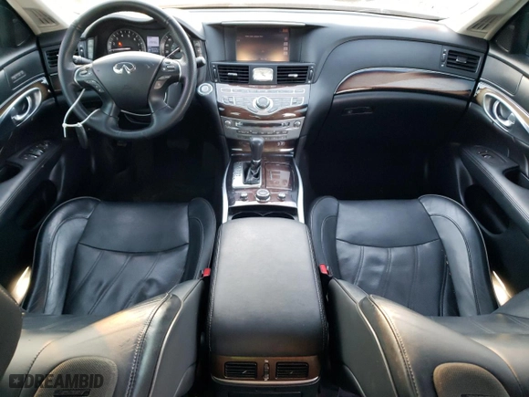 2017 Infiniti Q70L 3.7 with VIN JN1BY1PR8HM210249, listed as a Copart auction lot 81218354 with 161,419 mi miles and Salvage Title. Bid and sale history available at carsss.com. Image 8.