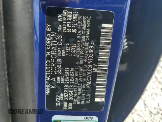 2023 Kia EV6 Wind with VIN KNDC3DLC5P5102389, listed as a Copart auction lot 69322924 with 17,090 mi miles and Salvage Title. Bid and sale history available at carsss.com. Image 15.
