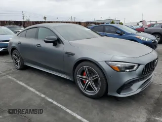 2019 Mercedes-Benz AMG GT 53 z VIN WDD7X6BB6KA006528, wystawiony jako Copart lot #58824025 z przebiegiem 89 758 mil mil oraz Tytuł czysty. Historia ofert i sprzedaży dostępna na DreamBid. Obrazek 4.