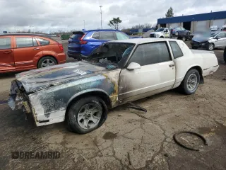 1986 Chevrolet Monte Carlo Sport с VIN 1G1GZ37G6GR102779, выставлен на аукционе Copart как лот 53293125 с пробегом Не указан миль и Чистый • Clean title. История ставок и продаж доступна на DreamBid. Изображение 1.