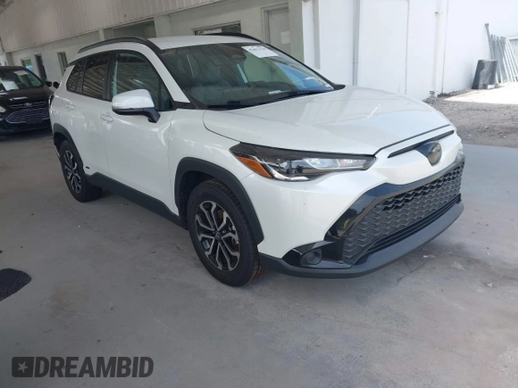 2023 Toyota Corolla Cross Hybrid S with VIN 7MUFBABG3PV001144, listed as a IAAI auction lot 42442124 with 116,674 mi miles and . Bid and sale history available at DreamBid. Image 1.