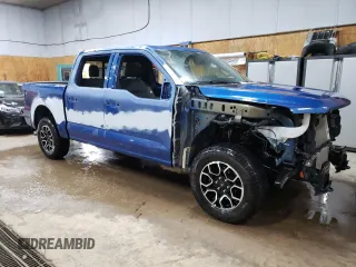 2022 Ford F-150 XL with VIN 1FTEW1EP4NFB90096, listed as a Copart auction lot 50309435 with 38,227 mi miles and Salvage Title. Bid and sale history available at carsss.com. Image 4.