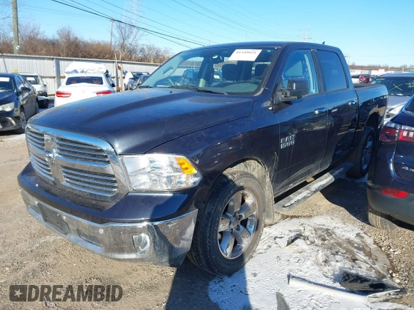 2018 Ram 1500 Big Horn with VIN 1C6RR7LG7JS333193, listed as a IAAI auction lot 41349921 with 87,421 mi miles. Bid and sale history available at carsss.com. Image 17.
