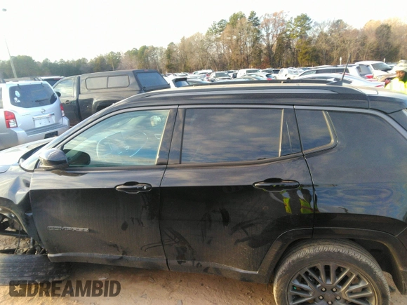 2022 Jeep Compass High Altitude with VIN 3C4NJDCB8NT121845, listed as a IAAI auction lot 41145281 with 22,848 mi miles and . Bid and sale history available at carsss.com. Image 15.