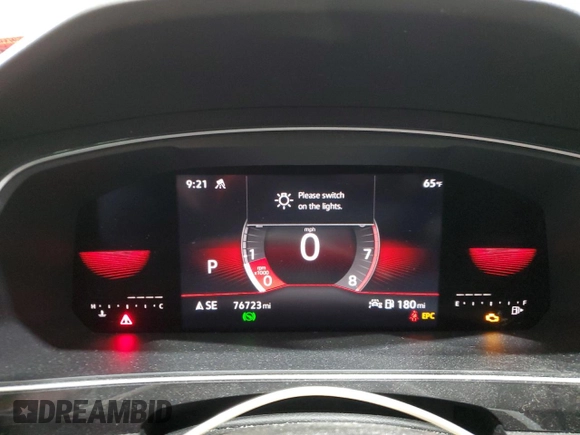 2022 Volkswagen Tiguan SE R-Line Black with VIN 3VV8B7AX3NM105154, listed as a Copart auction lot 58856995 with 76,723 mi miles and Clean title. Bid and sale history available at DreamBid. Image 9.