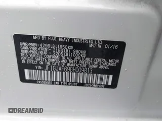 2016 Subaru Impreza Premium с VIN JF1GJAF69GH009813, выставлен на аукционе IAAI как лот 41957285 с пробегом 85 199 миль миль и . История ставок и продаж доступна на DreamBid. Изображение 9.