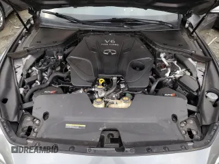 2019 Infiniti Q50 Luxe with VIN JN1EV7AR5KM591227, listed as a Copart auction lot 48151375 with 62,781 mi miles and Salvage Title. Bid and sale history available at DreamBid. Image 11.
