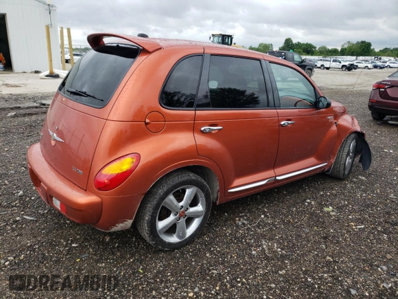 2003 Chrysler PT Cruiser GT with VIN 3C8FY78GX3T601063, listed as a Copart auction lot 57888885 with 77,018 mi miles and Non repairable. Bid and sale history available at DreamBid. Image 3.