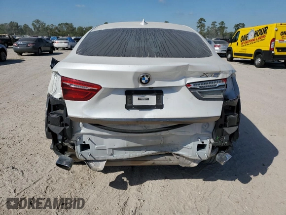 2018 BMW X6 sDrive35i with VIN 5UXKU0C5XJ0G69741, listed as a Copart auction lot 77366934 with 66,287 mi miles and Salvage Title. Bid and sale history available at carsss.com. Image 6.