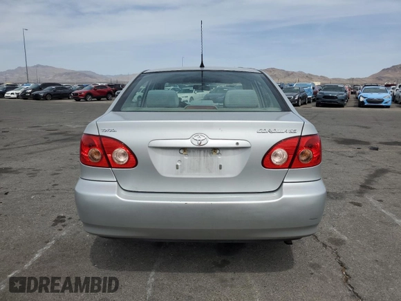 2008 Toyota Corolla CE with VIN 1NXBR32E48Z985122, listed as a Copart auction lot 52348555 with 71,860 mi miles and Salvage Title. Bid and sale history available at DreamBid. Image 6.
