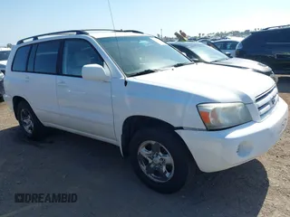 2005 Toyota Highlander with VIN JTEDD21A750119496, listed as a IAAI auction lot 42314268 with 273,513 mi miles and . Bid and sale history available at DreamBid. Image 1.