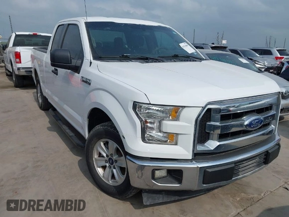 2017 Ford F-150 XL with VIN 1FTEX1C83HKD16193, listed as a IAAI auction lot 41934009 with 161,053 mi miles. Bid and sale history available at carsss.com. Image 1.