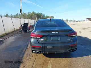 2019 Genesis G80 3.3T Sport with VIN KMTFN4JB6KU326255, listed as a IAAI auction lot 41154949 with 74,524 mi miles. Bid and sale history available at carsss.com. Image 16.