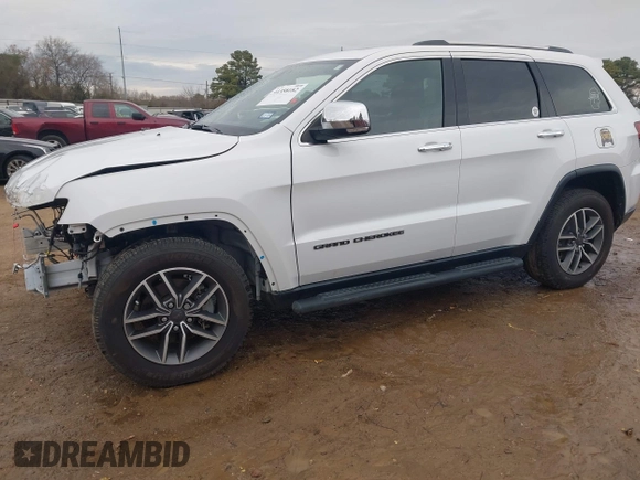 2020 Jeep Grand Cherokee Limited with VIN 1C4RJEBG1LC376396, listed as a IAAI auction lot 41358182 with 62,285 mi miles. Bid and sale history available at carsss.com. Image 2.