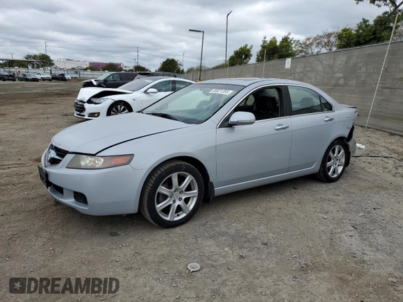 2005 Acura TSX with VIN JH4CL95835C031304, listed as a Copart auction lot 50831355 with 236,203 mi miles and Salvage title. Bid and sale history available at DreamBid. Image 1.