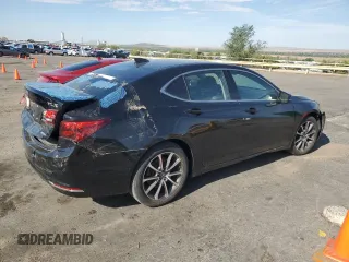 2015 Acura TLX Advance with VIN 19UUB3F70FA006953, listed as a Copart auction lot 65544585 with 92,016 mi miles and Salvage title. Bid and sale history available at DreamBid. Image 3.