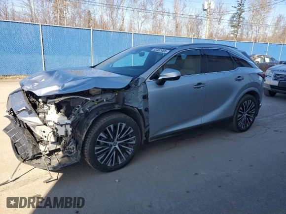 2024 Lexus RX 350h with VIN 2T2BBMCA7RC039049, listed as a Copart auction lot 55382485 with 32,336 mi miles and Clean Title. Bid and sale history available at DreamBid. Image 1.