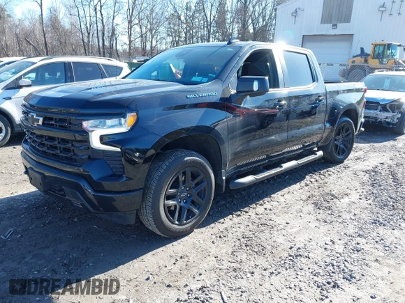 2023 Chevrolet Silverado 1500 RST with VIN 1GCUDEEL4PZ303326, listed as a IAAI auction lot 41763597 with 16,257 mi miles and . Bid and sale history available at DreamBid. Image 2.