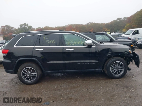 2019 Jeep Grand Cherokee Limited with VIN 1C4RJFBG6KC854476, listed as a IAAI auction lot 37947995 with 999,999 mi miles. Bid and sale history available at carsss.com. Image 12.