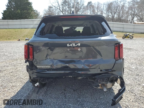 2023 Kia Sorento S with VIN 5XYRL4LC1PG170478, listed as a Copart auction lot 49342115 with 32,991 mi miles and Salvage Title. Bid and sale history available at DreamBid. Image 6.
