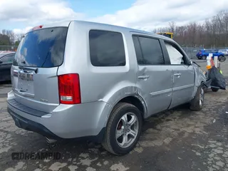 2013 Honda Pilot EX-L with VIN 5FNYF4H65DB080307, listed as a IAAI auction lot 41987016 with Not provided miles and . Bid and sale history available at DreamBid. Image 4.