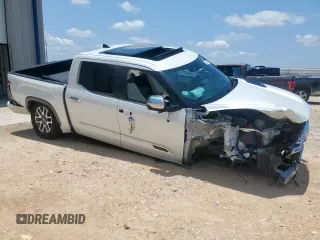 2024 Toyota Tundra 1794 Edition with VIN 5TFMC5DB7RX072710, listed as a Copart auction lot 57221845 with 18,763 mi miles and Clean title. Bid and sale history available at DreamBid. Image 4.