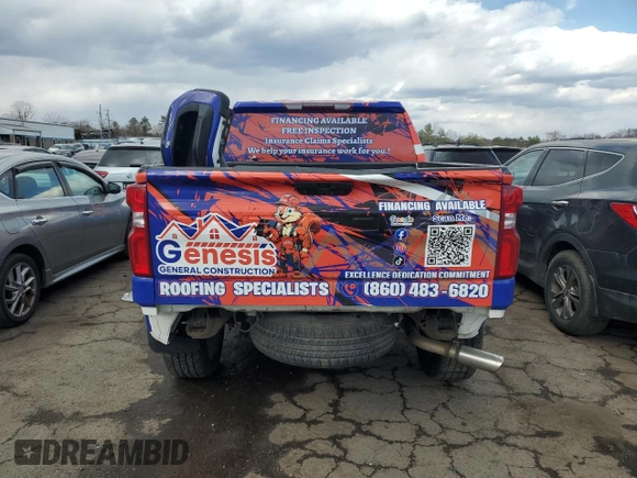 2019 Chevrolet Silverado 1500 Custom with VIN 3GCPYBEH8KG216596, listed as a Copart auction lot 49836325 with 165,756 mi miles and Salvage Title. Bid and sale history available at DreamBid. Image 6.