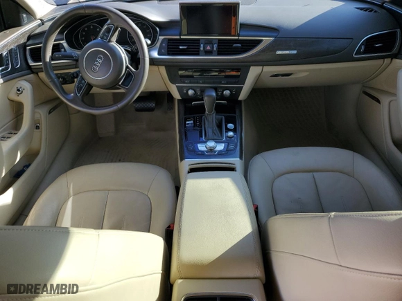 2018 Audi A6 Premium Plus with VIN WAUG8AFC1JN038966, listed as a Copart auction lot 73890364 with 0 mi miles and Clean Title. Bid and sale history available at carsss.com. Image 8.