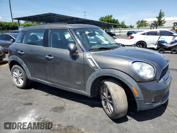 2012 MINI Countryman S with VIN WMWZC5C54CWL60924, listed as a Copart auction lot 56950315 with Not Provided miles and Clean Title. Bid and sale history available at DreamBid. Image 4.