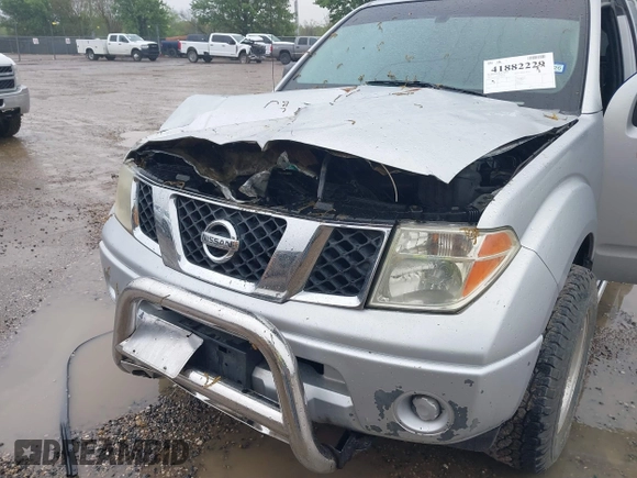 2005 Nissan Frontier XE with VIN 1N6BD06T25C452968, listed as a IAAI auction lot 41882229 with 133,873 mi miles and . Bid and sale history available at DreamBid. Image 6.