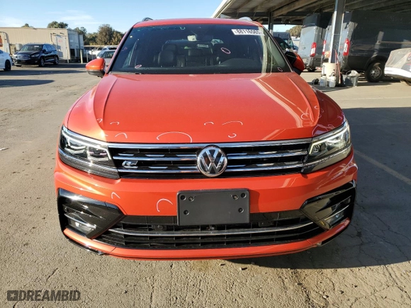 2019 Volkswagen Tiguan SEL Premium with VIN 3VV4B7AX8KM052025, listed as a Copart auction lot 88116565 with 50,770 mi miles and Salvage Title. Bid and sale history available at carsss.com. Image 5.