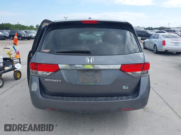2016 Honda Odyssey EX-L with VIN 5FNRL5H69GB129807, listed as a IAAI auction lot 41973832 with 181,686 mi miles. Bid and sale history available at carsss.com. Image 17.