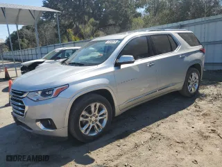 2018 Chevrolet Traverse High Country with VIN 1GNEVKKW9JJ282680, listed as a Copart auction lot 47005675 with 102,651 mi miles and Salvage Title. Bid and sale history available at carsss.com. Image 1.