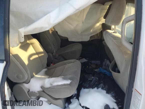 2015 Toyota Sienna LE AAS with VIN 5TDKK3DC6FS587173, listed as a Copart auction lot 45931635 with 0 mi miles and Non Repairable. Bid and sale history available at carsss.com. Image 11.